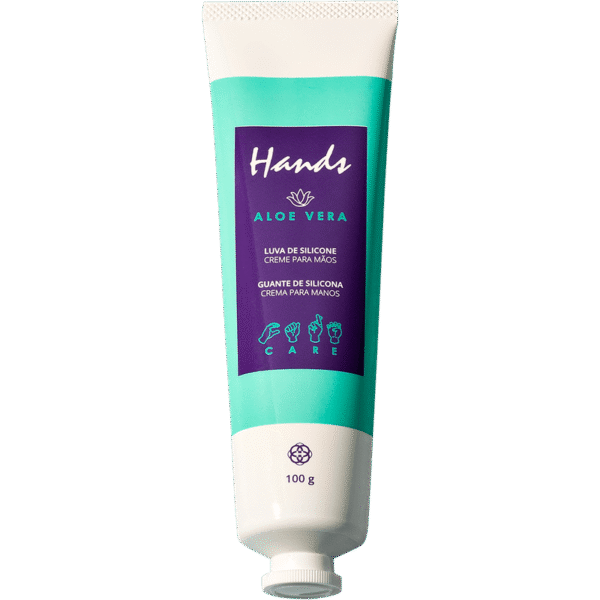 Guante de Silicona Aloe Vera Crema para las Manos Hands 100g
