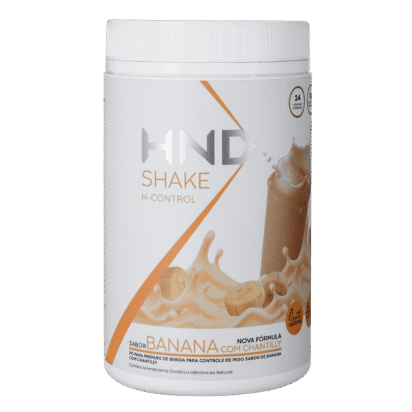Shake H-Control Sabor Banana Con Chantilly HND 450g - Imagen 3